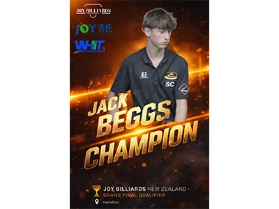 ​ZVANIČNI REZULTATI – JOY BILLIARDS VELIKO FINALNE KVALIFIKACIJE (KINA)